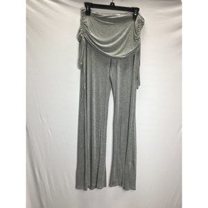 Crepas- Wide Waistband, Flare Leg pants